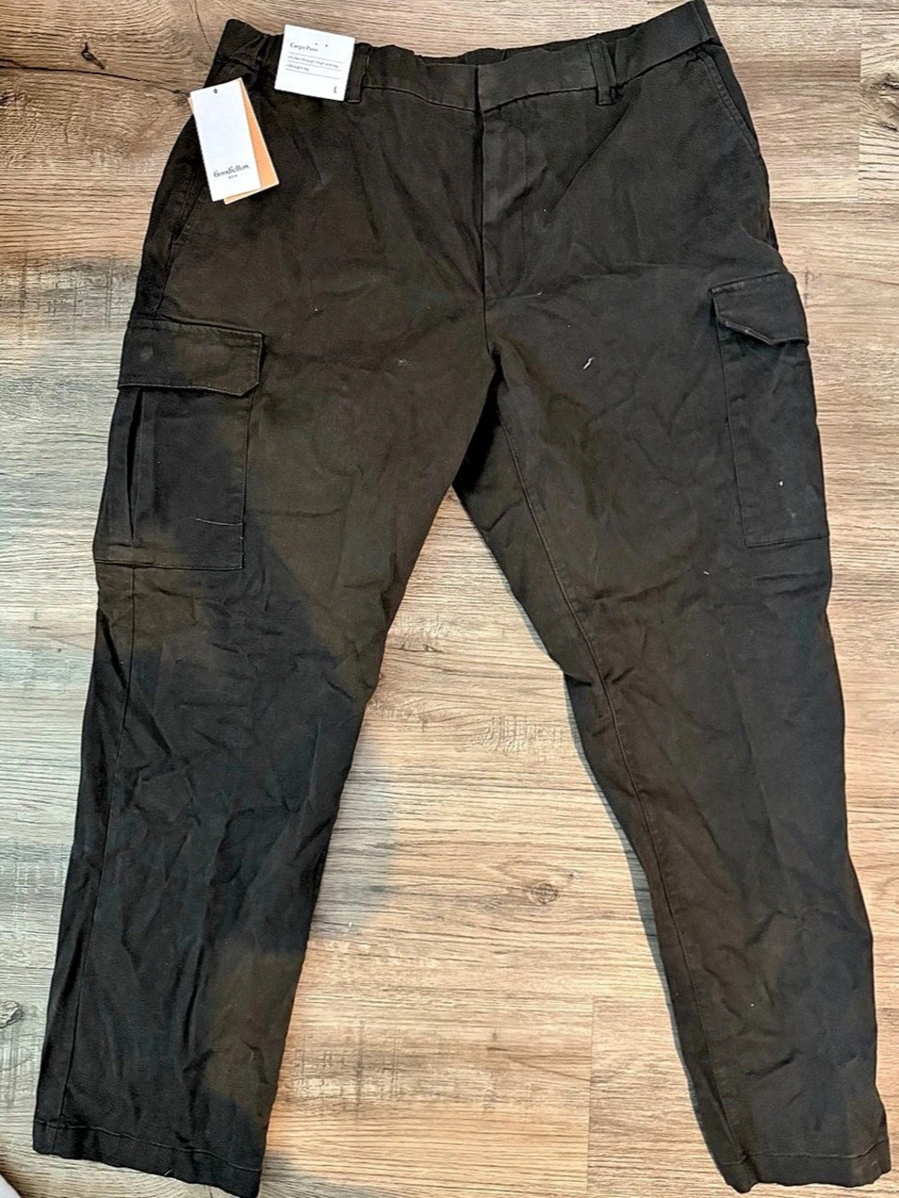 Goodfellow &co Cargo Pant Men's Cargo Pants Black Size Large NWT